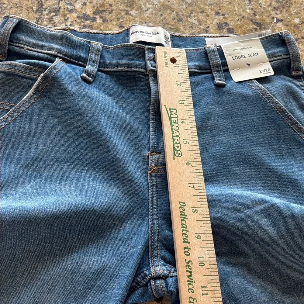 Abercrombie Kids Boys‎ Loose Jean Carpenter Style Size 15/16 NWT
